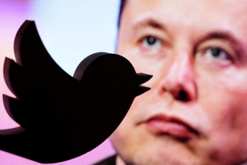 馬斯克入主後，Twitter逾500廣告商撤走。 資料圖片