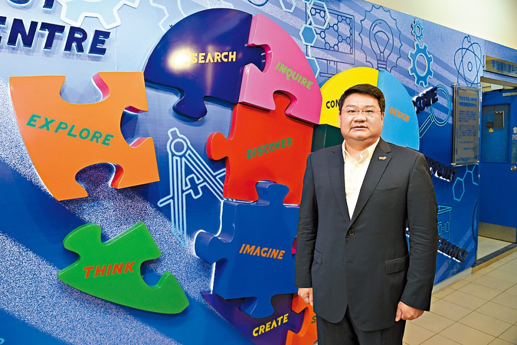 李聖潑關心香港青年，重視創科發展，主動捐資學校提供更優質的STEAM教育。