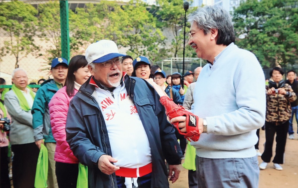 盧光輝與曾俊華。資料圖片