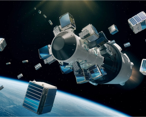 日本將研發全球第一個木製人造衛星。示意網圖