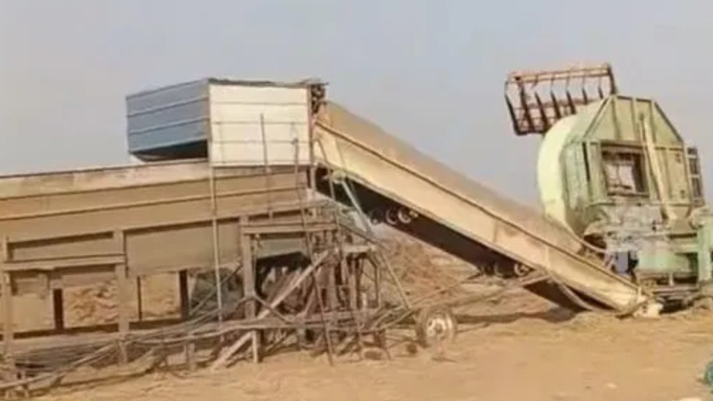 死者母親同時目睹事發經過。《新京報》 死者母親同時目睹事發經過。《新京報》