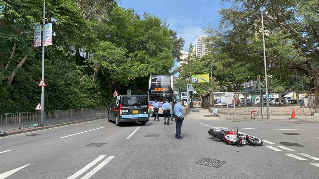 警方在場調查。楊偉亨攝