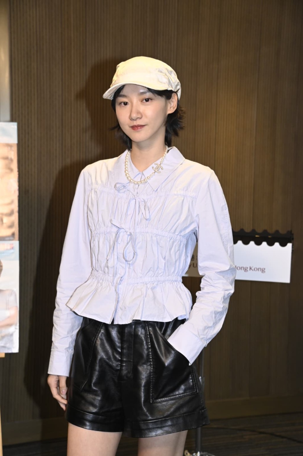 《他年她日》袁澧林要吊「威也」演出。 《他年她日》袁澧林要吊「威也」演出。