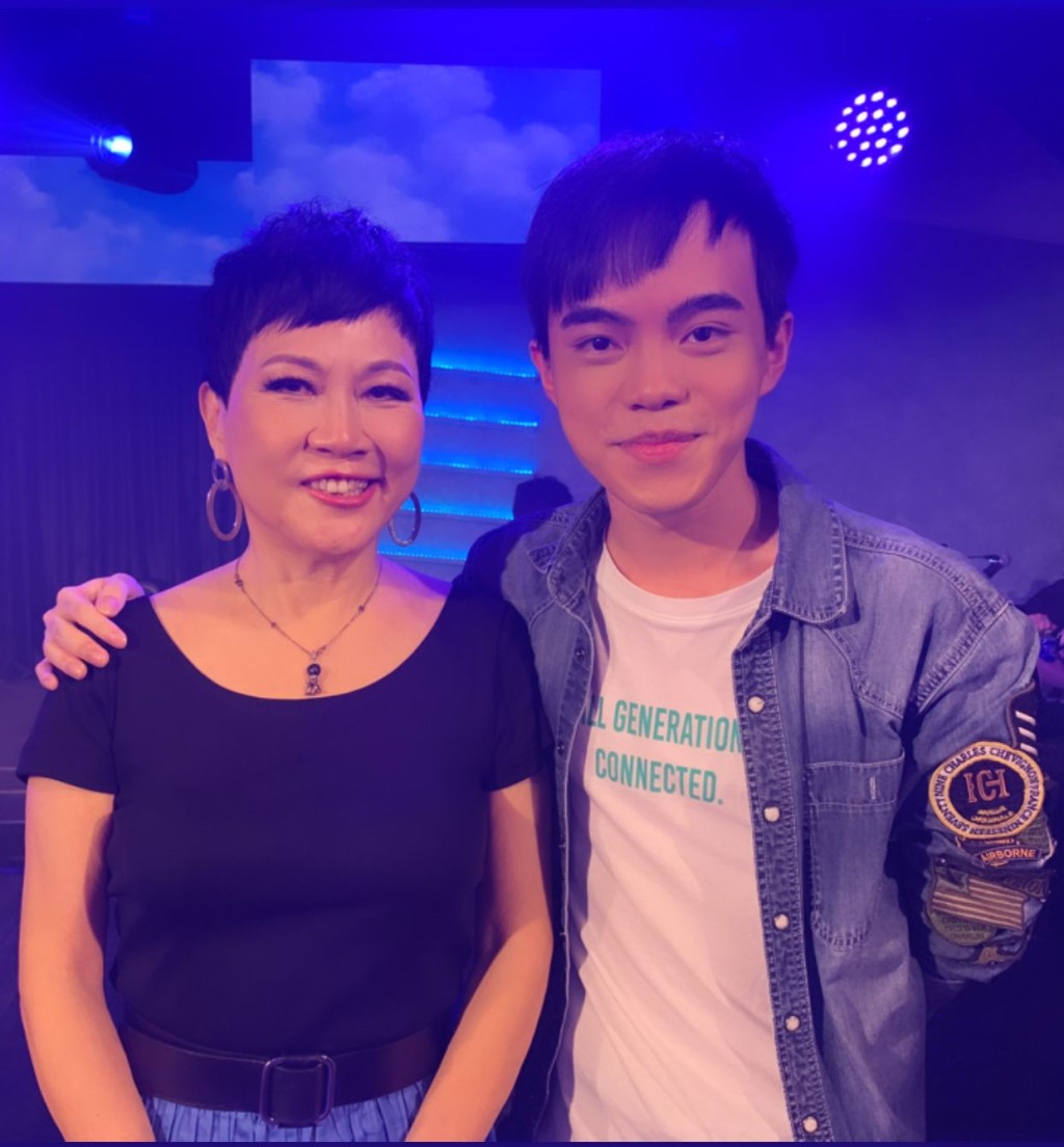Tom感謝陳潔靈參與演出。