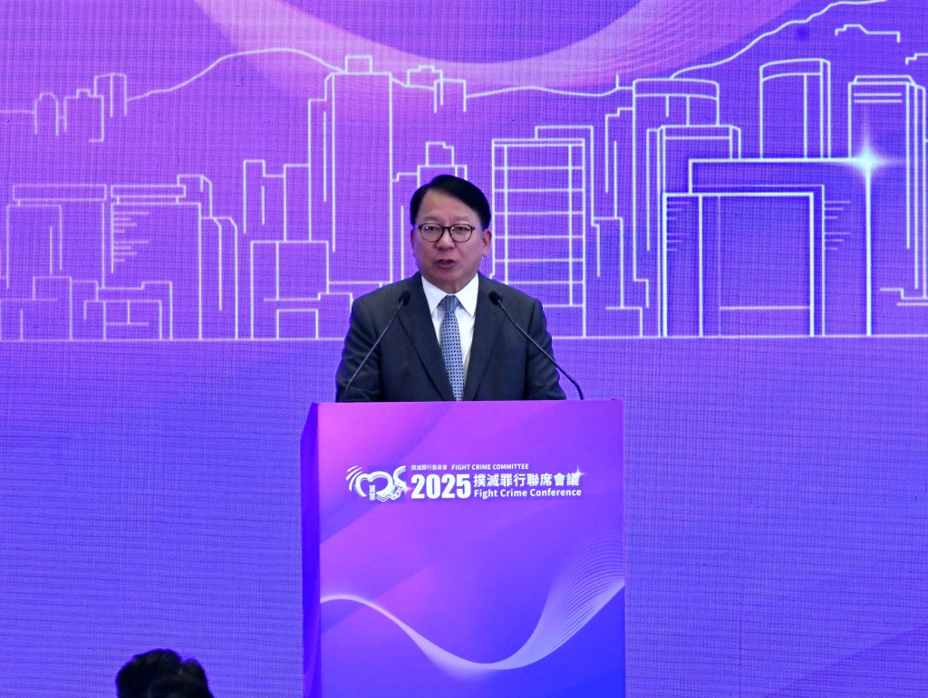 政務司司長陳國基致辭。