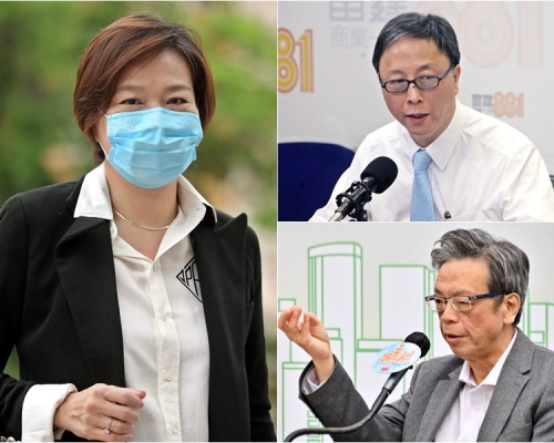 梁美芬批評何栢良、梁子超沒有呼籲參與全民驗測。資料圖片