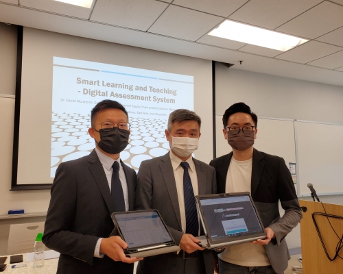 左至右:李泓、巫耀榮、何道森。