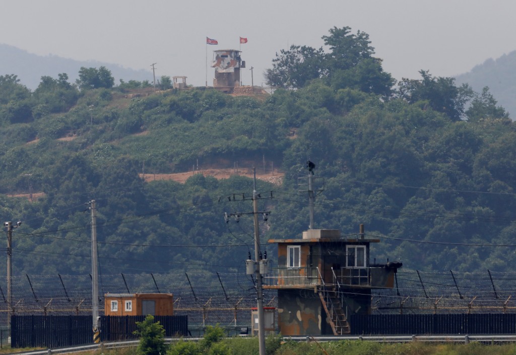 北韓指控南韓邊境士兵本周二在兩韓邊境附近一度開槍示警。路透社