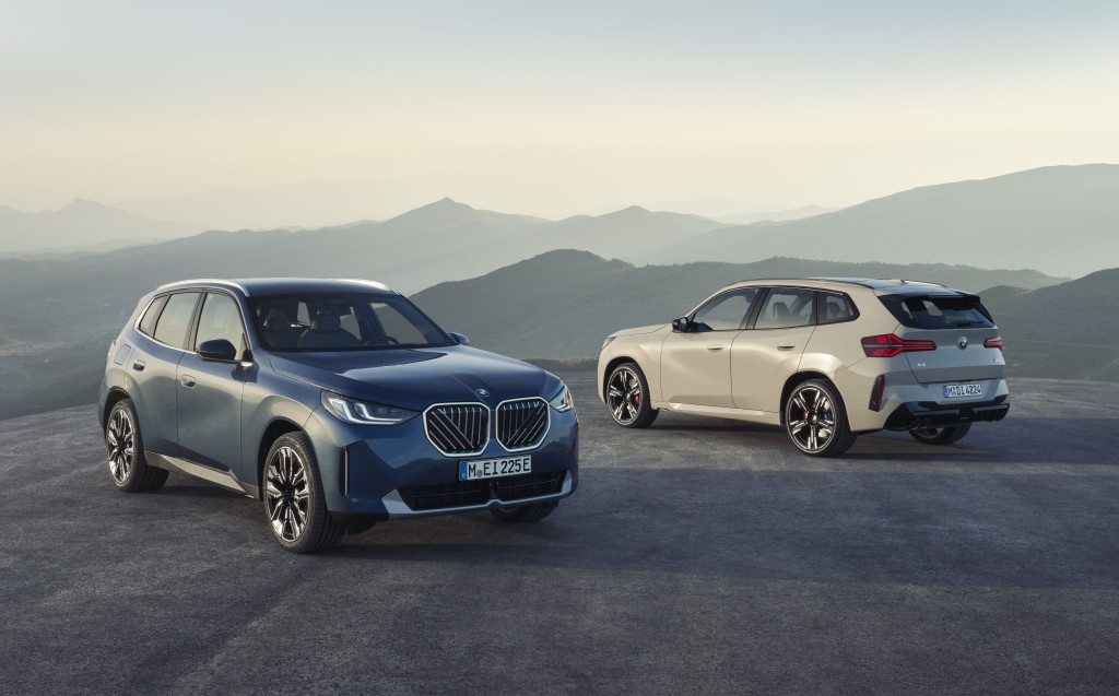 新一代寶馬BMW X3 SUV登場， 體積略微擴大至4,755 x 1,920 x 1,660mm。