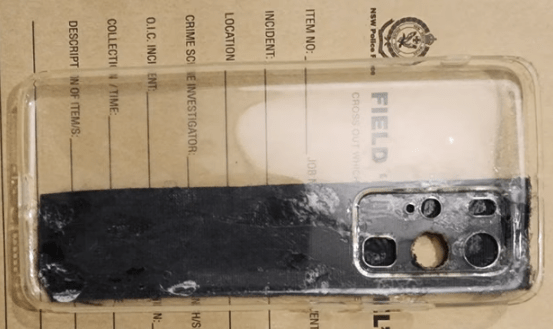 被改装的手机配件。新南威尔士州警方