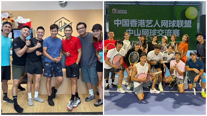 郭晉安為「中國香港藝人網球聯盟」（A Team）做會長  結合藝人感染力拓展公益事業