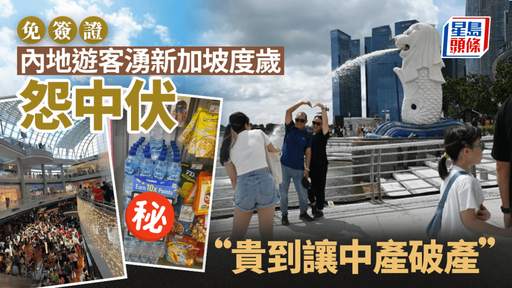 中新免簽內地遊客湧入度歲怨物價太貴-驚呼貴到讓中產破產