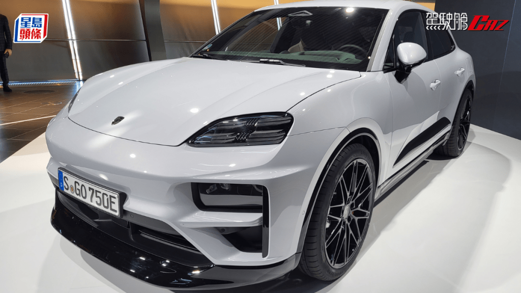 保時捷Porsche全新純電動Macan EV一式兩款香港預售，意向價HK$1,048,000起。