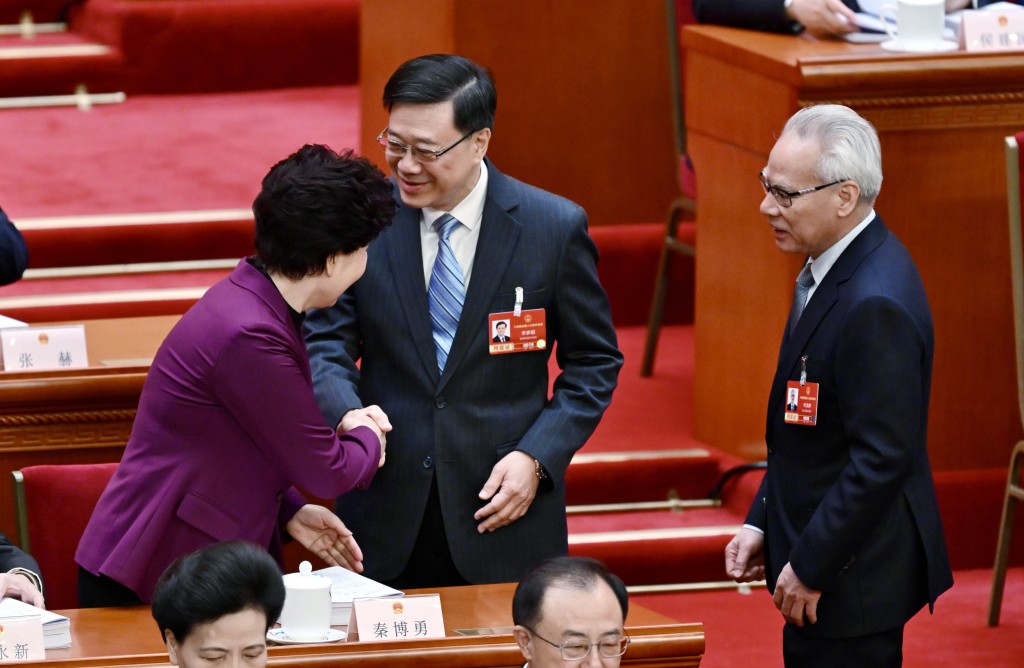 行政長官李家超亦在席。
