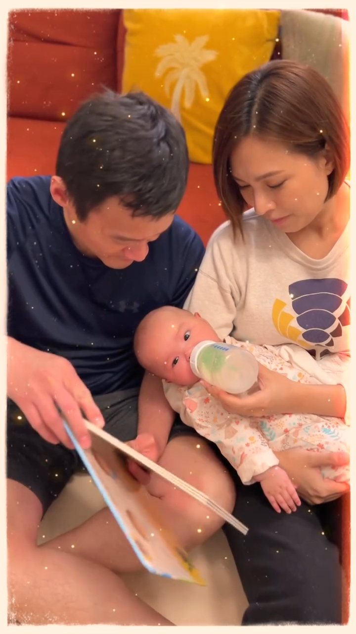朱慧敏女兒SheRa很愛笑。 朱慧敏女兒SheRa很愛笑。