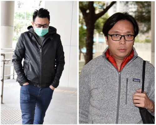 羅潤霖（左）及張偉全（右）。