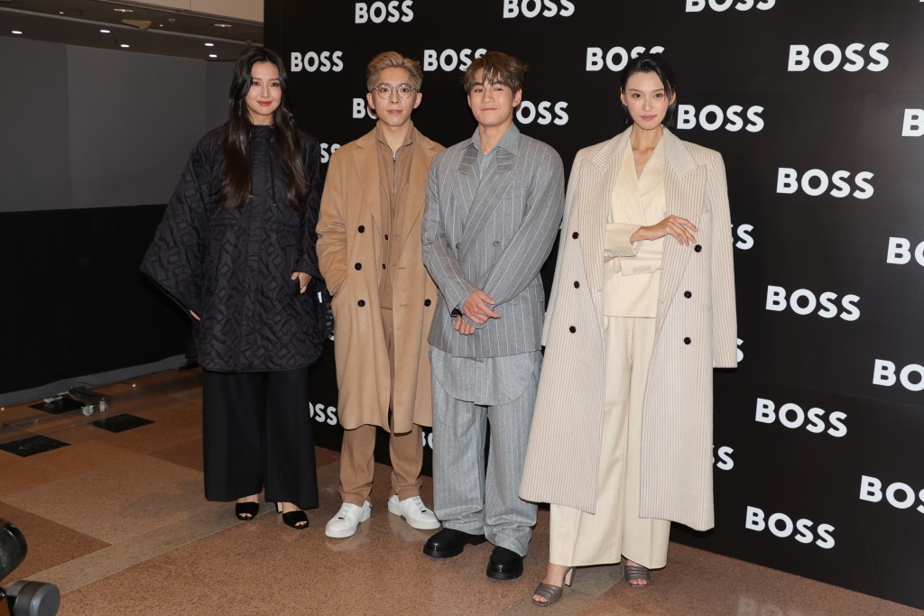 ​ 呂爵安、魏浚笙、王丹妮和譚旻萱出席一個品牌活動。  ​