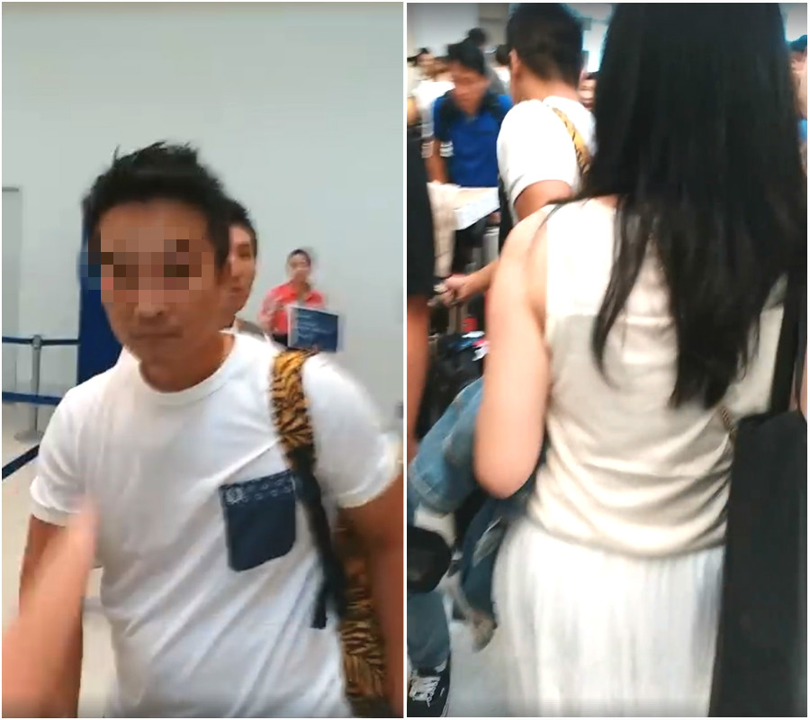 港人日本機場懷疑打尖被粗口大罵。網民Hunter Ku截圖