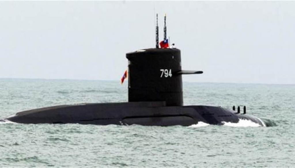 台灣的海虎潛艇。