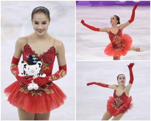 莎婕杜娃在短節目分數較高而奪金。新華社