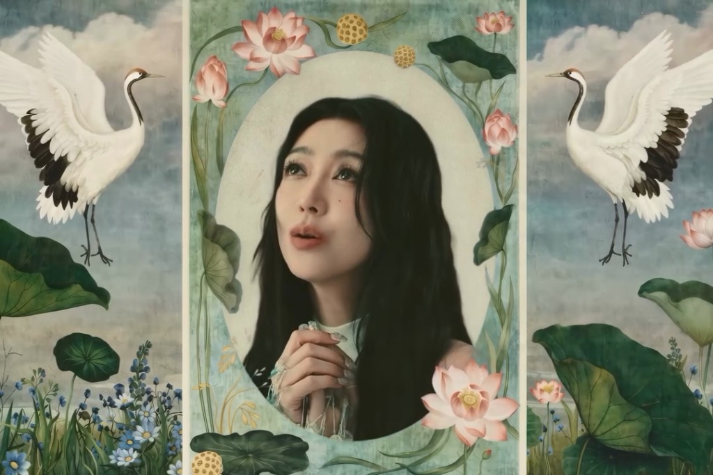 深感既然要描繪生命起點，畫面中絕不能缺少給予自己生命的母親