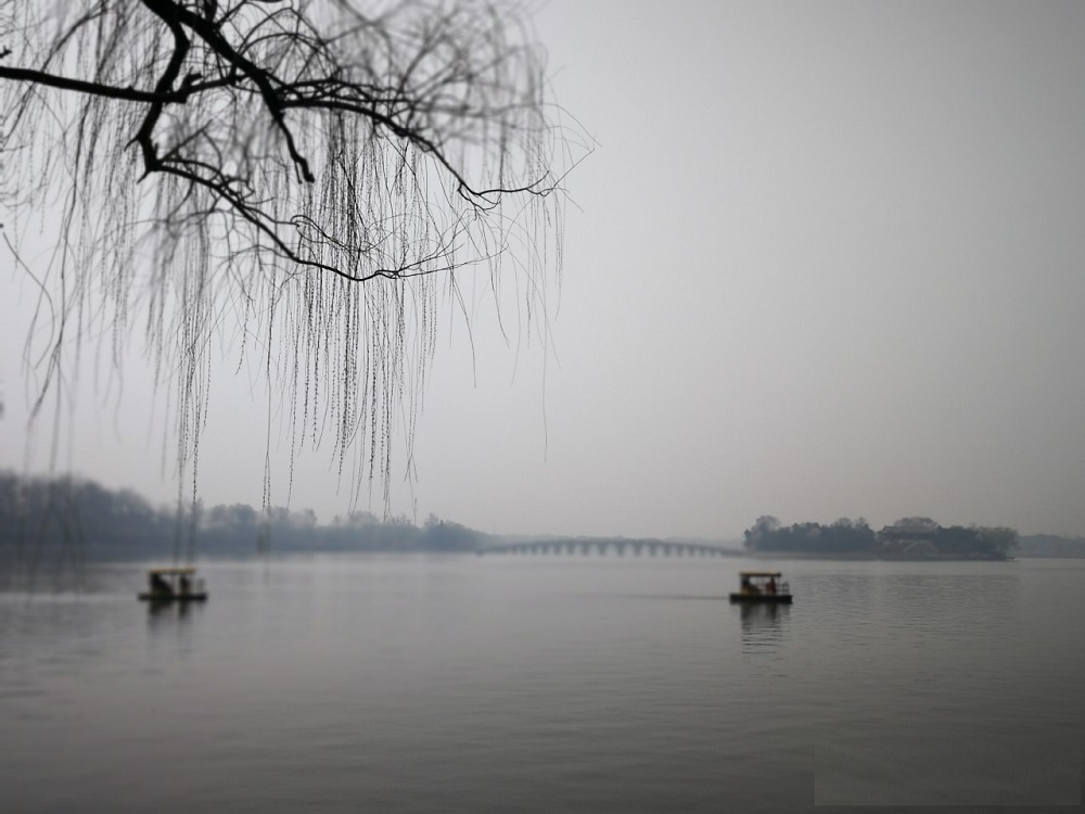 北方出現霧霾天氣。網上圖片