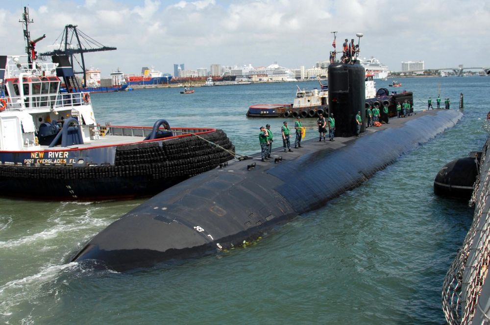 美軍核動力潛艇「安納波利斯號」。網圖