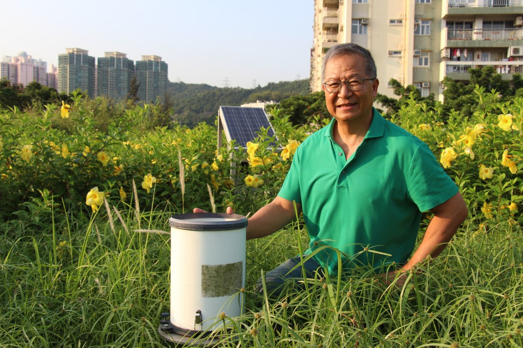 天文台前助理台長梁榮武。資料圖片