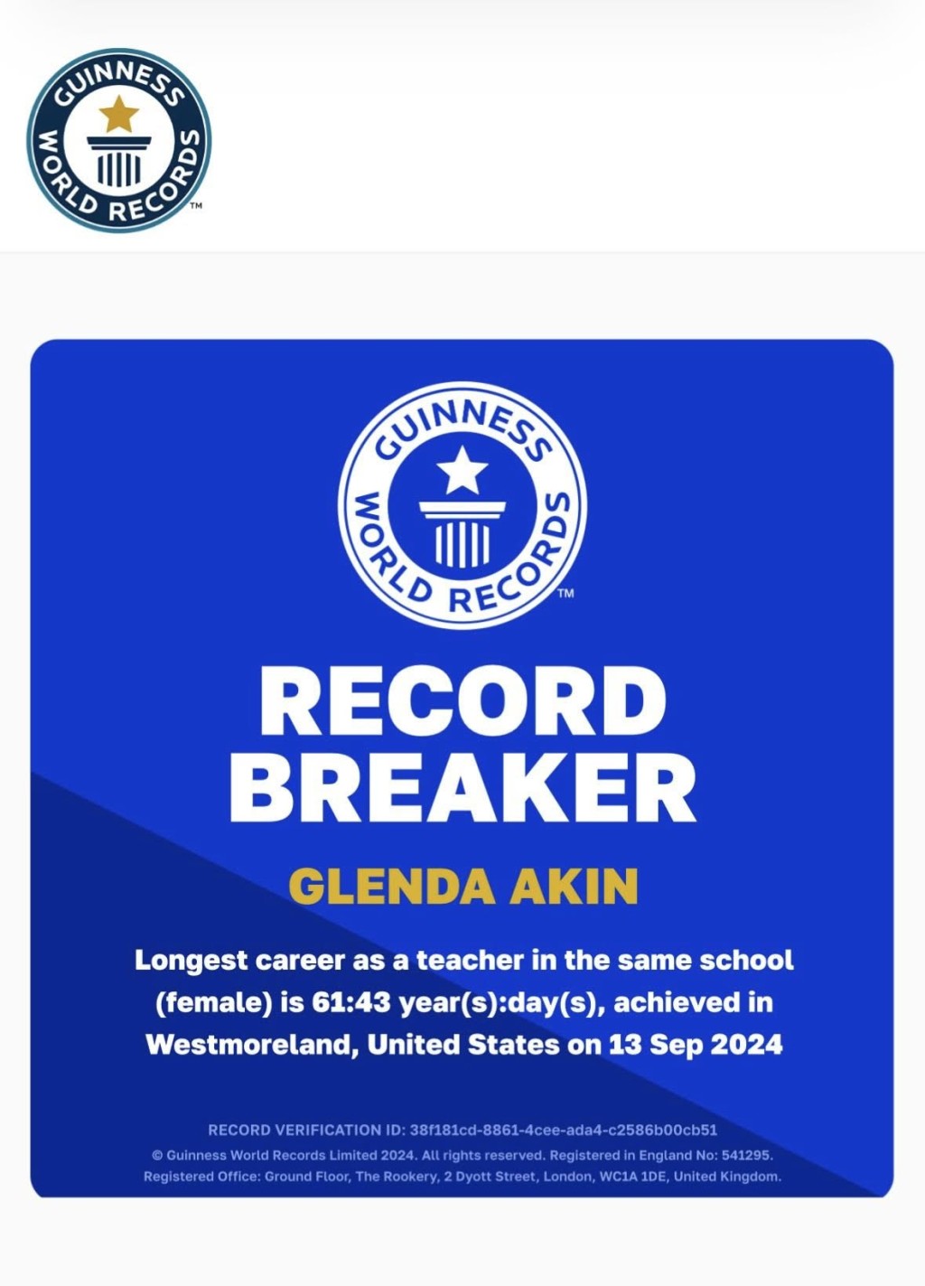 埃金去年打破紀錄。Facebook 埃金去年打破紀錄。Facebook