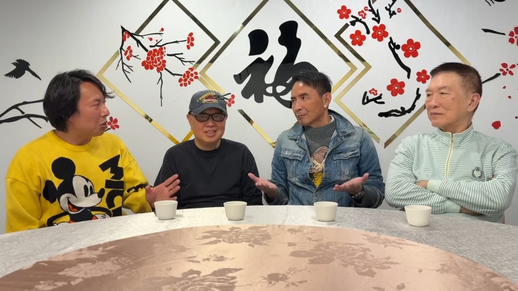 范鴻軒（右一）直言如果有「好戲」還是會考慮。