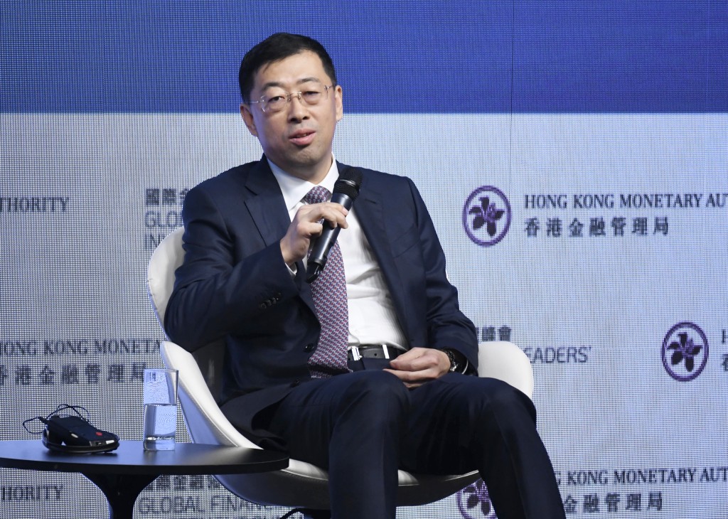 現任中國銀行董事長葛海蛟。 現任中國銀行董事長葛海蛟。