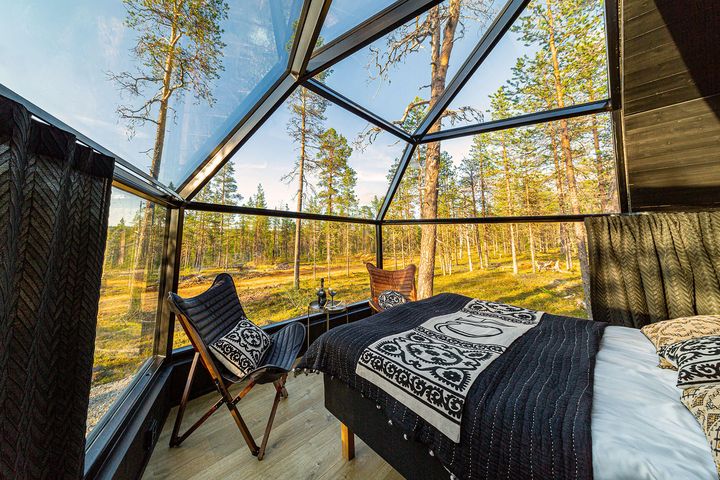 Aurora Queen Resort建有玻璃穹顶，让客人随时都可赏到室外的自然美景。