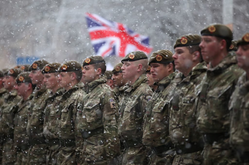 英国武装部队日（Armed Forces Day）为每年的6月25日。（UK Christopher Furlong/Getty Images）