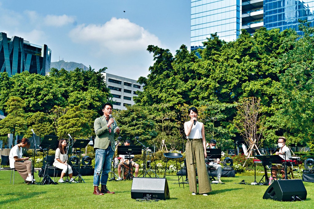 ■GiGi今次邀請了森美擔任主持。