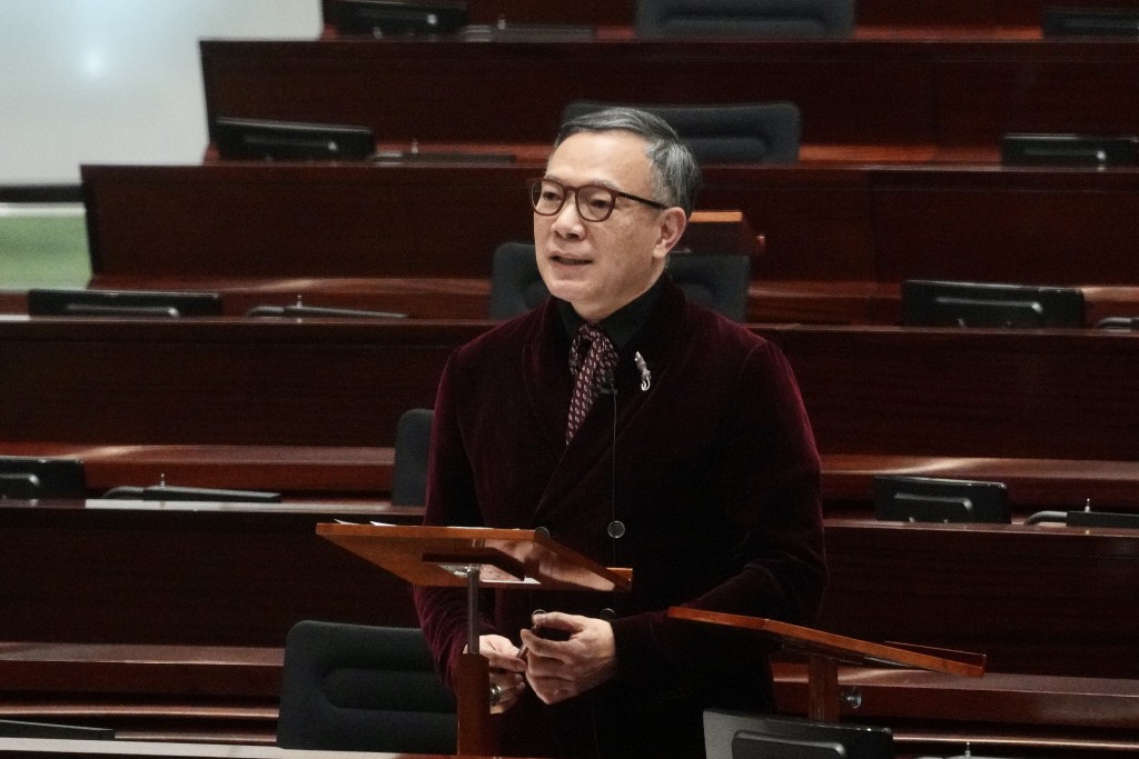 議事規則委員會主席謝偉俊。資料圖片 議事規則委員會主席謝偉俊。資料圖片