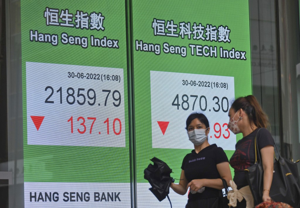 港股收报21859.79点。