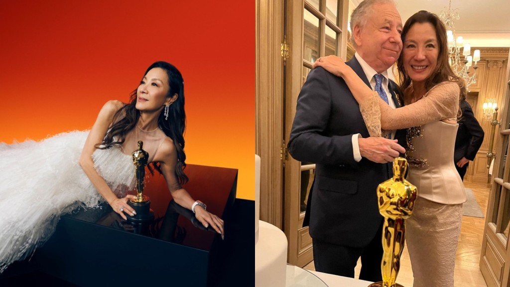 楊紫瓊媽媽優雅現身凍齡仙氣不輸女兒！薛家燕粉嫩造型化身「甜心教母」