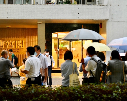 唐宮閣日前被圍封強檢。 資料圖片