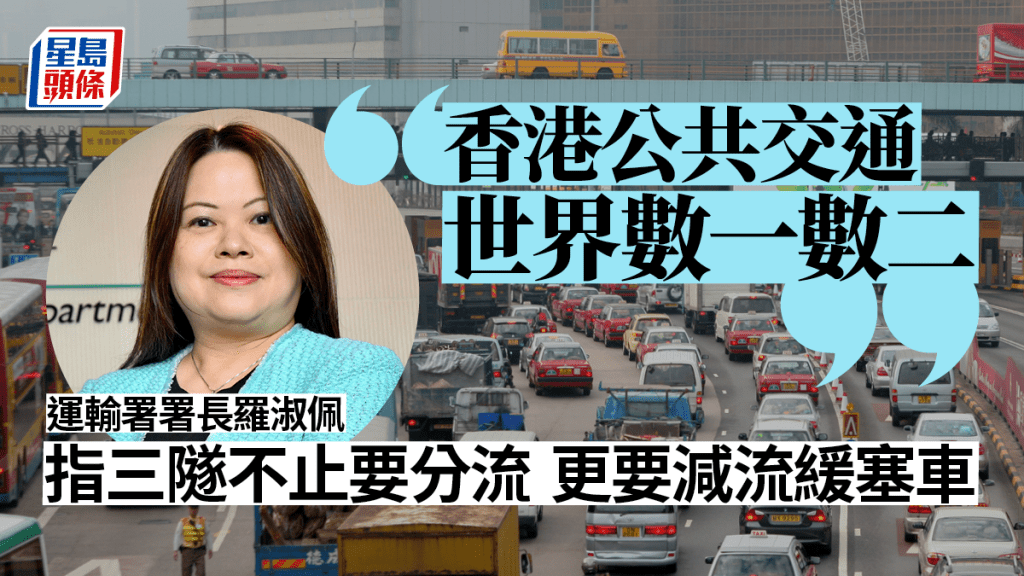 運輸署署長羅淑佩。資料圖片