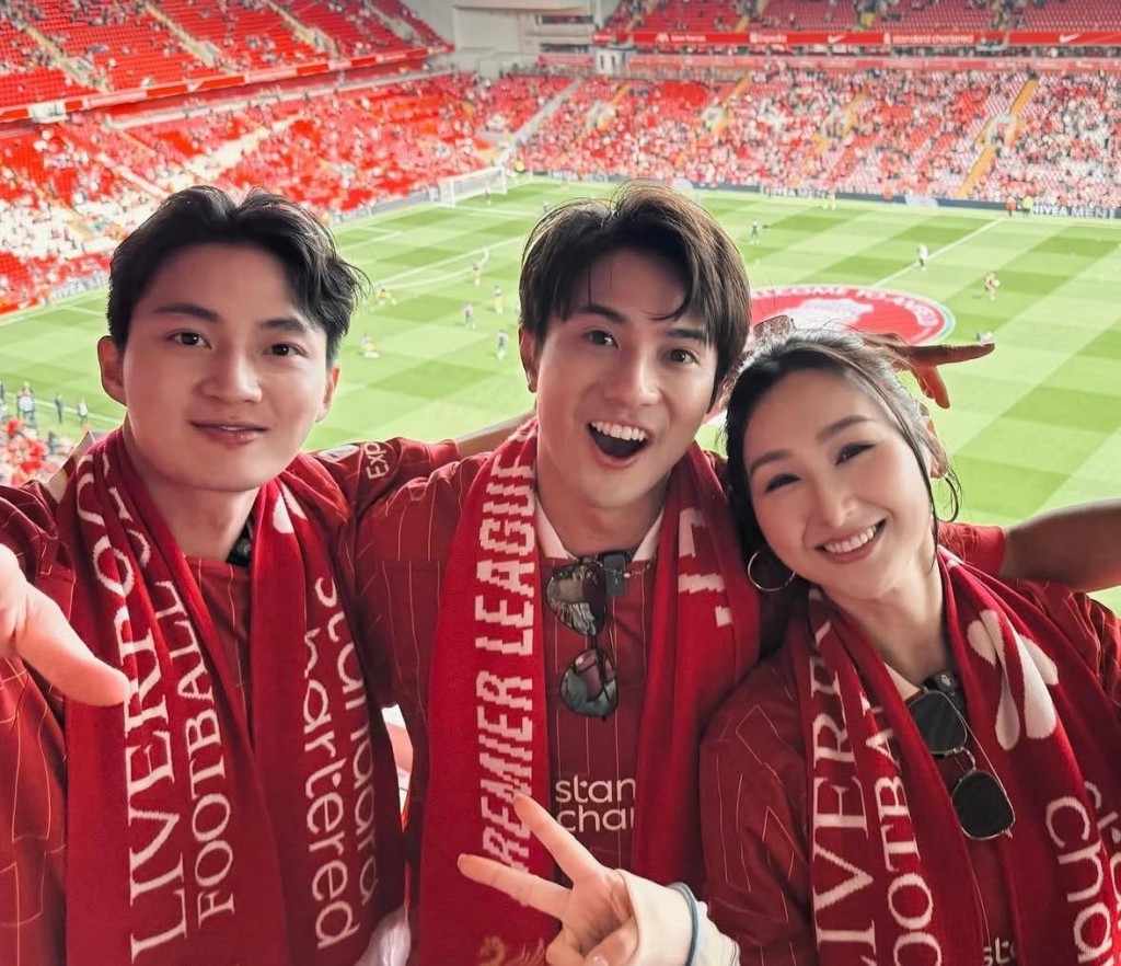 主持《Grand住去利物浦》与周嘉洛、高海宁首拍档，都是玩得之人，遂成好友。