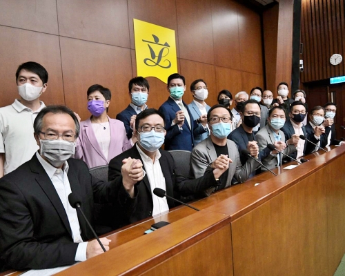 美國制裁14名人大常委,以回應北京當局早前取消4名民主派議員資格。資料圖片