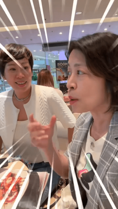 呂校長與女友人見面後,立刻講述事件並抽身前往客服中心。 呂校長與女友人見面後,立刻講述事件並抽身前往客服中心。