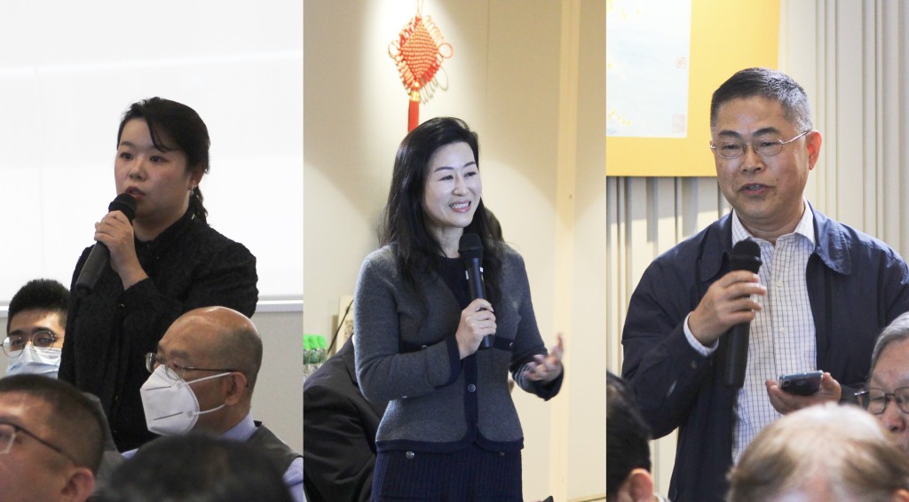 ​​​​​​​與會人員均積極發言。