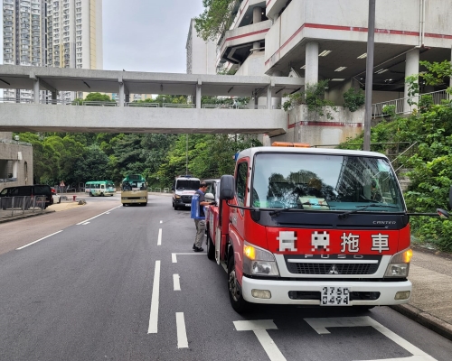 東九龍總區交通部及各警區於昨日進行打擊違例泊車行動。警方圖片