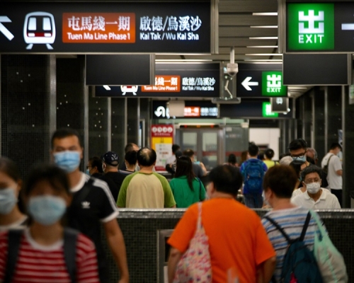 免費 WiFi 服務上月已覆蓋啟德站、顯徑站及鑽石山站屯馬綫一期月台。資料圖片