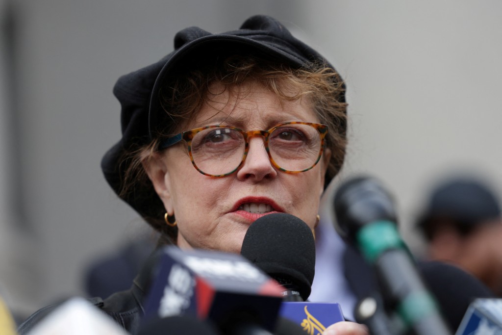 苏珊莎拉顿参与联署公开信，谴责加沙遭“种族灭绝”。路透社