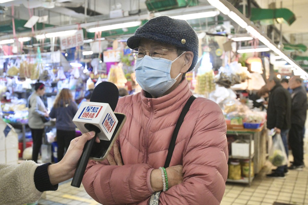 市民吳小姐。陳浩元攝