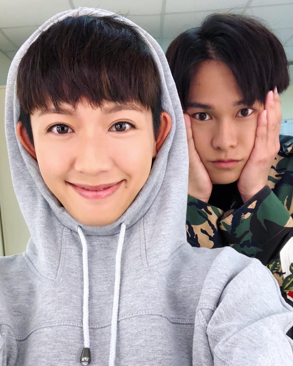 Hubert與思貝的緋聞傳足多時。