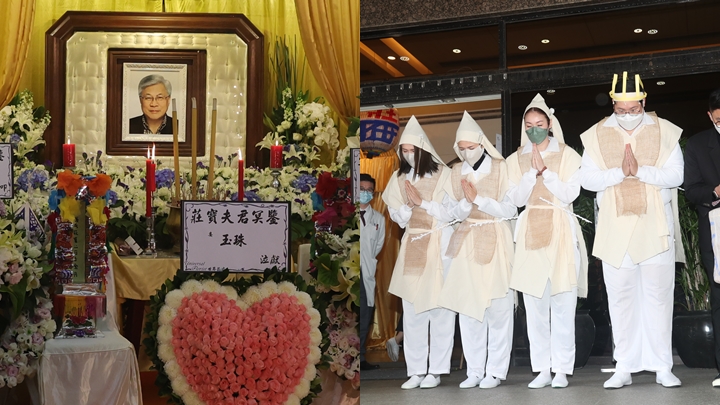 莊鍶敏的拿督父親今早出殯,靈柩運返大馬安葬,楊明會陪莊思明姊妹啟程。