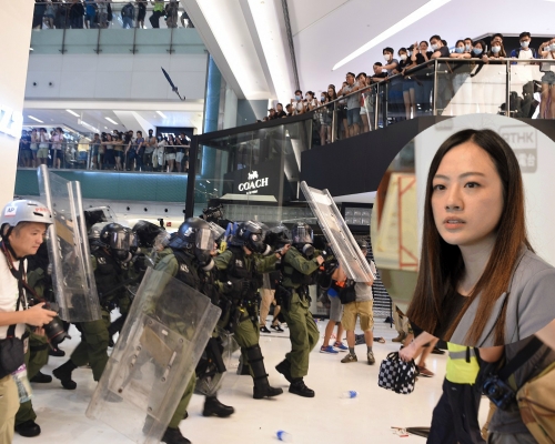 吳思諾(小圖)指出,法例只容許警方在「須予逮捕的人」已進入或身處於私人地方下要求進入。資料圖片
